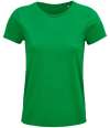 03581 Lds Crusader SOL'S Ladies Crusader Organic T-Shirt Kelly Green colour image